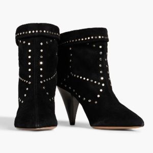 Isabel Marant suede lisbo studded boots